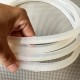 White Heat-joint V-shaped silicone gasket 11x12x225