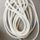 White Heat-joint V-shaped silicone gasket 11x12x225