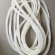 White Heat-joint V-shaped silicone gasket 14x15x725