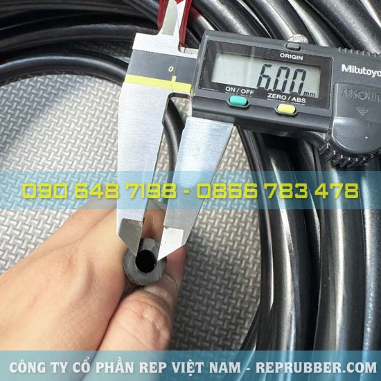 NBR rubber tube 6x12