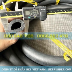 EPDM rubber tube 22x34