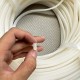 White silicone gasket U-shaped 4x9x1.5