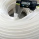 White silicone gasket U-shaped 8x16x1.5