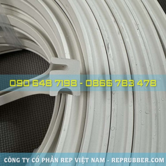 White EPDM rubber gasket 15x18x3