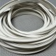 D-shaped EPDM foam rubber ring 9.5x14.5