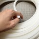 White T-shaped silicone gasket 10x8x8