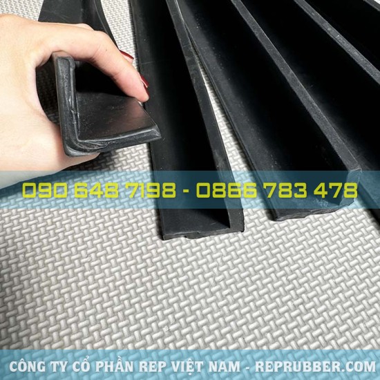 EPDM L-shaped rubber gasket 38x38x6.3