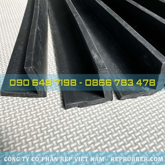 EPDM L-shaped rubber gasket 38x38x6.3