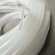 White P-shaped silicone gasket 35x12x2