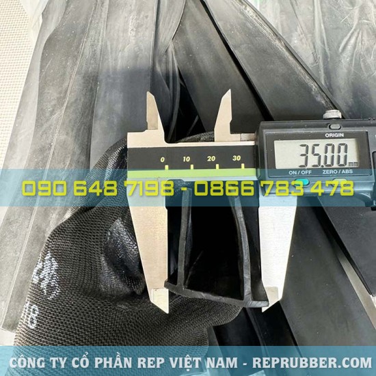 EPDM U-shaped rubber gasket 40x20x10