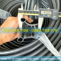 EPDM cold storage U-shaped rubber gasket 35x47x5