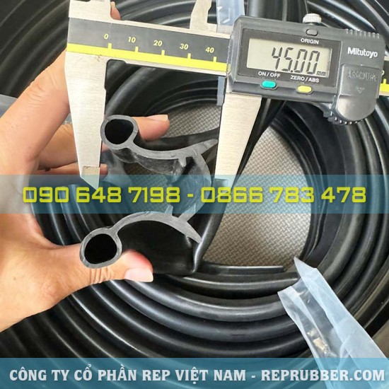 EPDM cold storage U-shaped rubber gasket 37x45x3