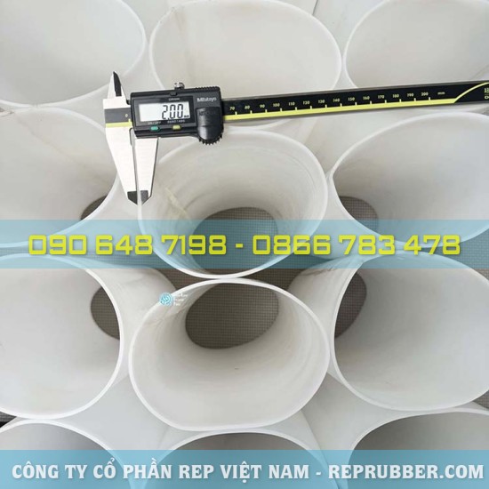 Heat-resistant silicone tube 110x114x330