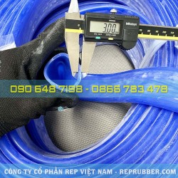 Blue silicone tube 35x41