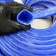 Blue silicone tube 35x41