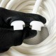 White heat-resistant foam silicone T-shaped gasket 22x14x14