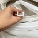 White silicone U gasket 26x16x2.5