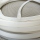 White silicone gasket ø8