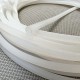 White silicone gasket ø8