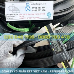 Rubber gasket TG 14×25 for D900 sewer pipe