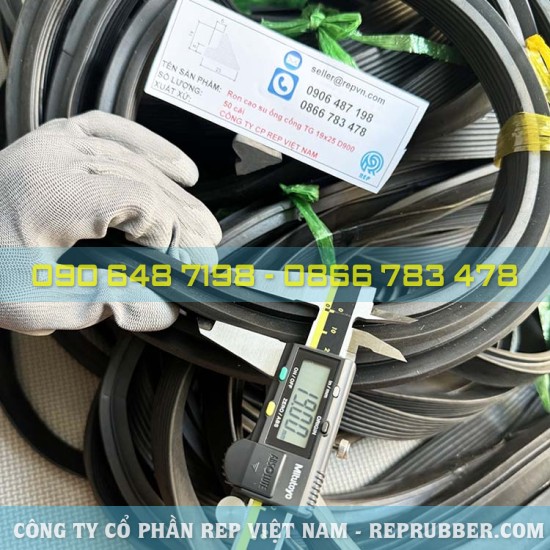 Rubber gasket TG 19×25 for D900 sewer pipe