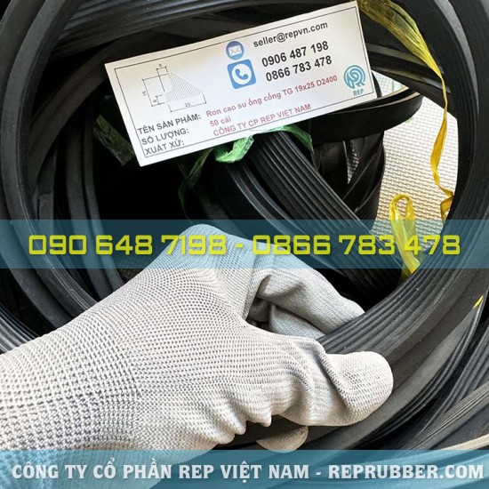 Rubber gasket TG 19×25 for D2400 sewer pipe