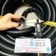 EPDM E-shaped rubber gasket 26x26x2