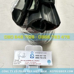 EPDM J-shaped rubber gasket 44x26x5