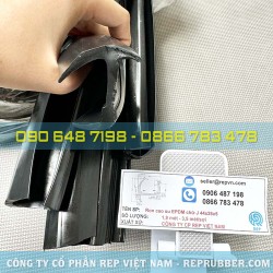 EPDM J-shaped rubber gasket 44x26x5