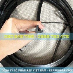 EPDM L-shaped rubber gasket 15x15x4