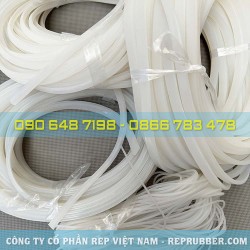 White heat-resistant silicone gasket