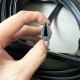 EPDM rubber U-shaped gasket 11x20x3