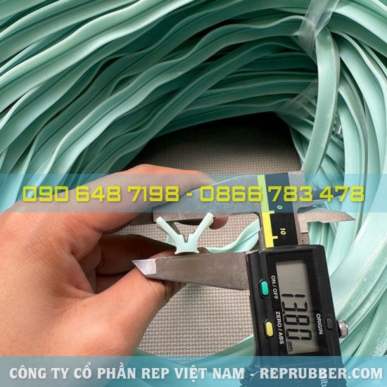 Green silicone U-shaped gasket 11.6x7.7x1.8 Green silicone U-shaped gasket 11.6x7.7x1.8