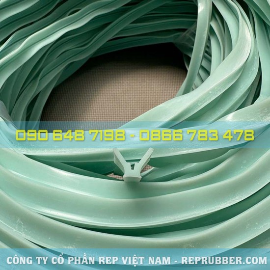 Green silicone U-shaped gasket 11.6x7.7x1.8 Green silicone U-shaped gasket 11.6x7.7x1.8