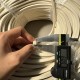 Square EPDM foam rubber gasket 6x6