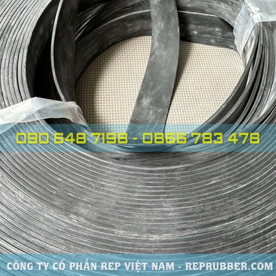 Black industrial silicone gasket 3x40