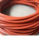 Red D-shaped silicone ring 10.5x11.7 l134cm Red D-shaped silicone ring 10.5x11.7 l134cm