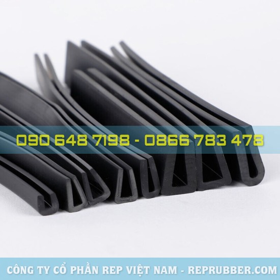 U-shaped rubber seal