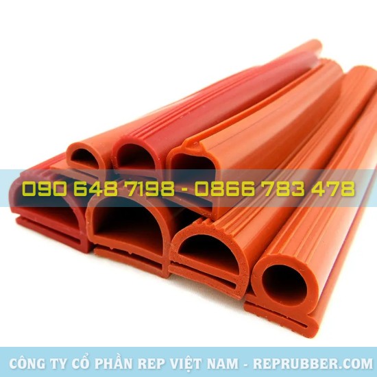 Red silicone E, P gasket