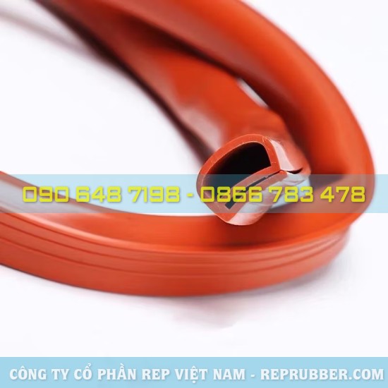 Red silicone E, P gasket