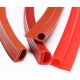 Red silicone E, P gasket