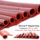 Red silicone E, P gasket