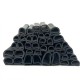 Processing EPDM foam rubber gaskets E and B