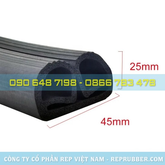 E-shaped and D-shaped rubber gaskets and cold storage foam seals