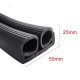 E-shaped and D-shaped rubber gaskets and cold storage foam seals