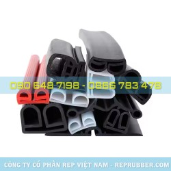 E-shaped and D-shaped rubber gaskets and cold storage foam seals