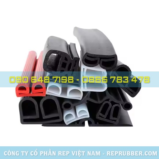 E-shaped and D-shaped rubber gaskets and cold storage foam seals