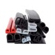 E-shaped and D-shaped rubber gaskets and cold storage foam seals