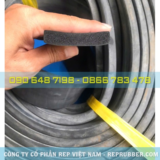 Rectangular sponge Rubber gasket 10x40 Rectangular sponge Rubber gasket 10x40