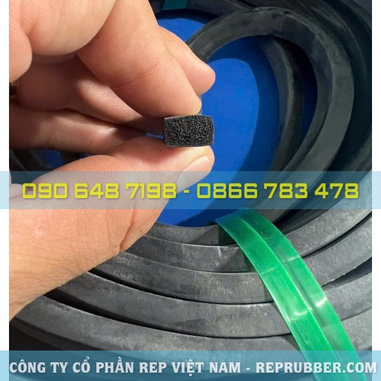 Rectangular sponge Rubber gasket 6x10 Rectangular sponge Rubber gasket 6x10